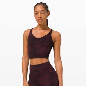NTW Lululemon Align Tank Cassis Diamond Dye size 2